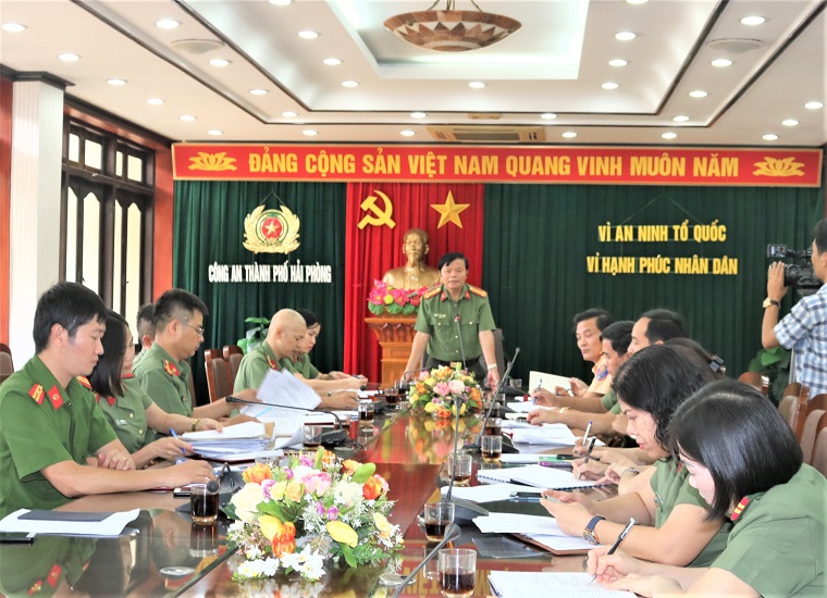 Triển khai nhiệm vụ tuyên truyền, khánh tiết, hậu cần phục vụ Đại hội Đại biểu Đảng bộ CATP lần thứ XVI, nhiệm kỳ 2020-2025